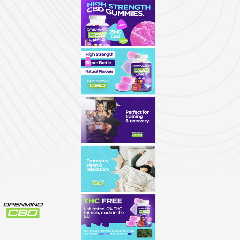 OpenMind CBD | Amazon Product Listing Images | Amazon A+ Content