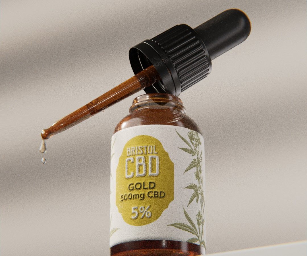 3D CBD Oil Product Renders | Bristol CBD Oil