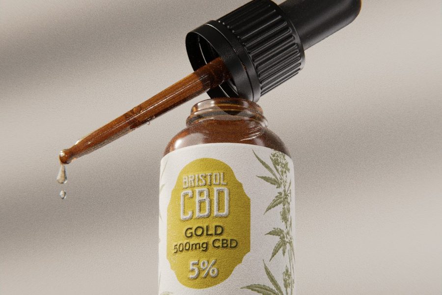 3D CBD Oil Product Renders | Bristol CBD Oil
