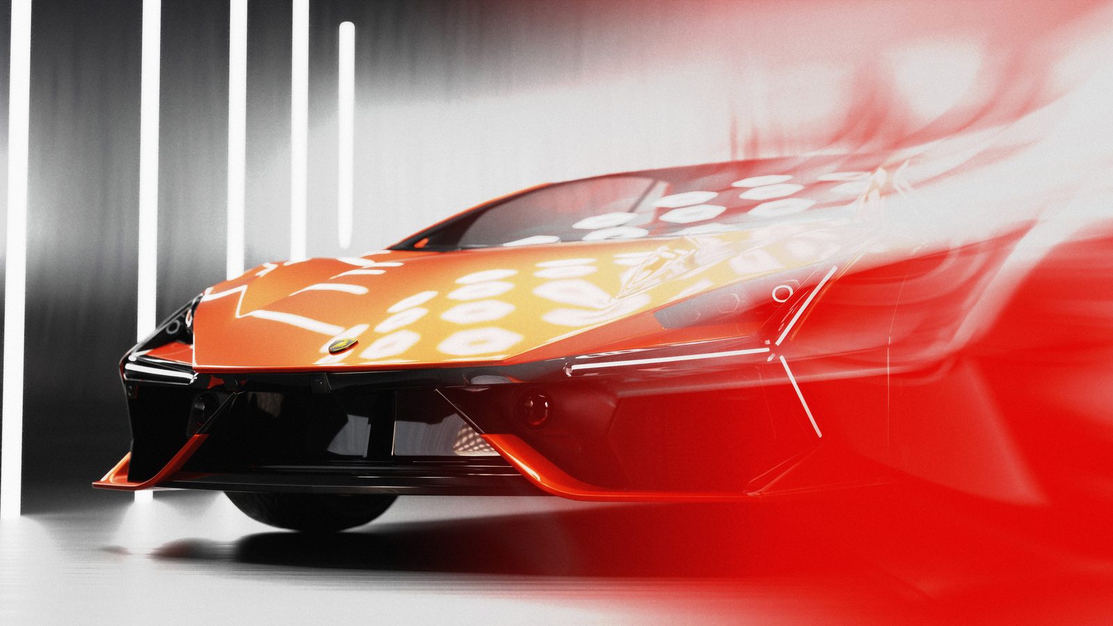 Lamborghini 3D Sportscar Visuals | Blender 3D