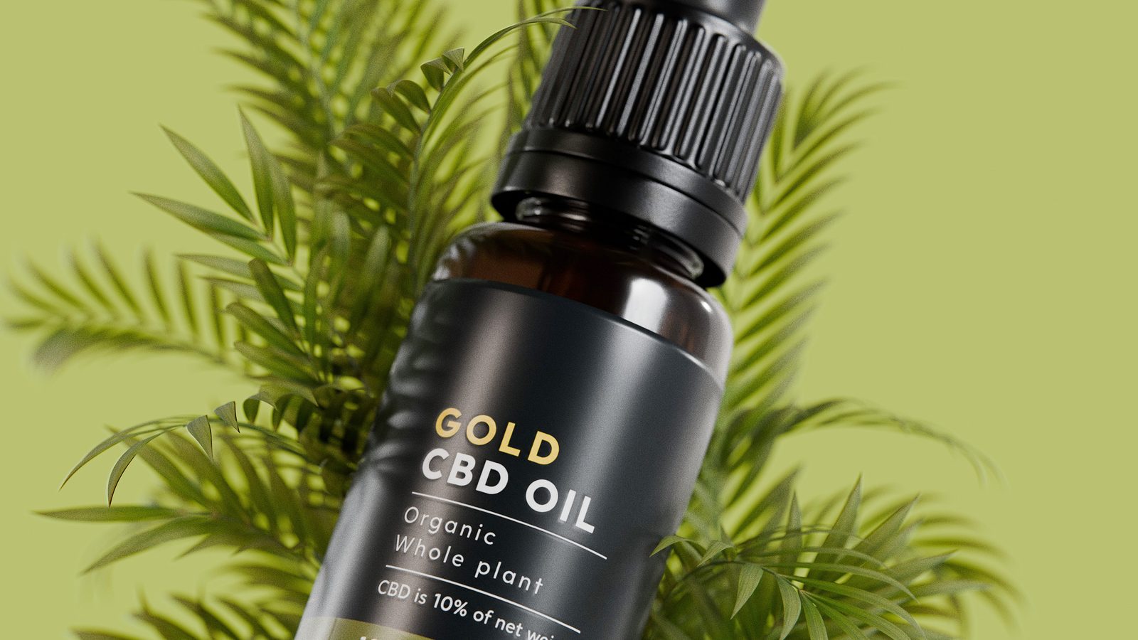 3D CBD Oil Product Visualisation | Blender 3D